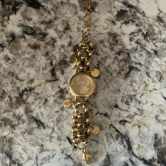 Vintage VERSACE VERSUS Gold Plated Stainless Steel Watch - Picture 14 of 17